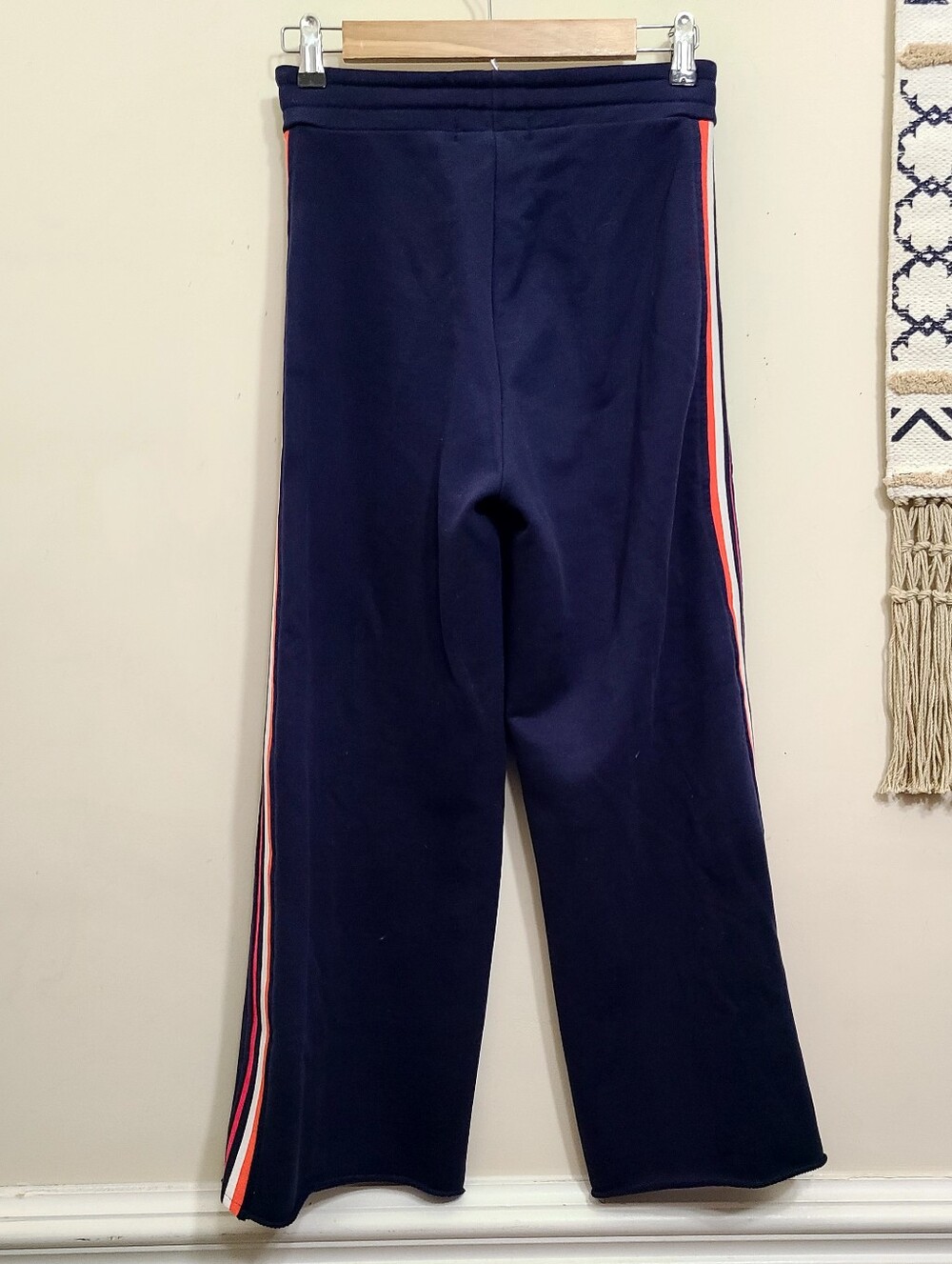 Krimson Klover Harper Crop Pant In Navy Blue Size XS - Picture 4 of 4
